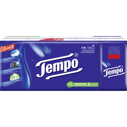 Foto van Tempo Zakdoekjes original 4 laags op witte achtergrond