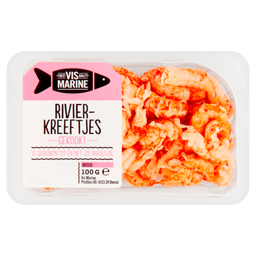 Foto van Vis Marine Rivierkreeftjes op witte achtergrond