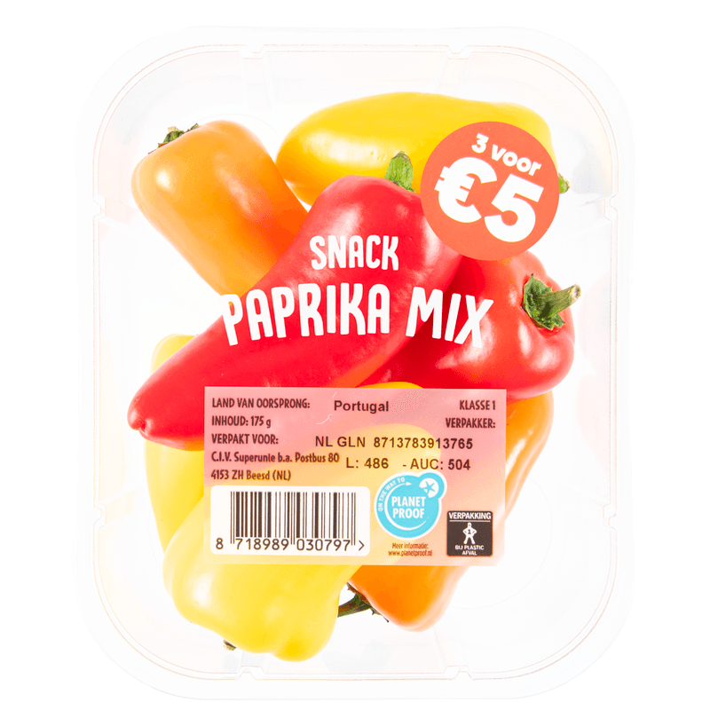 Snack paprika schaal portugal