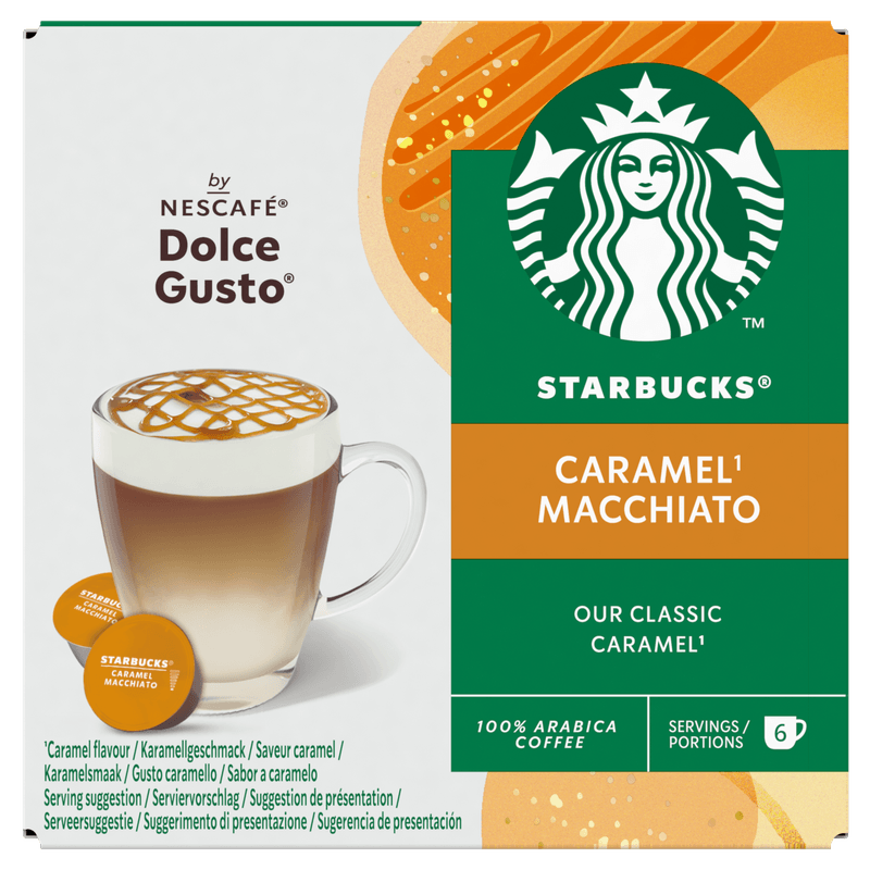 Starbucks Koffiecups dolce gusto caramel macchiato