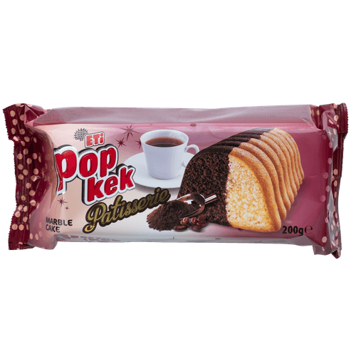 Foto van Eti Popkek mozaik op witte achtergrond