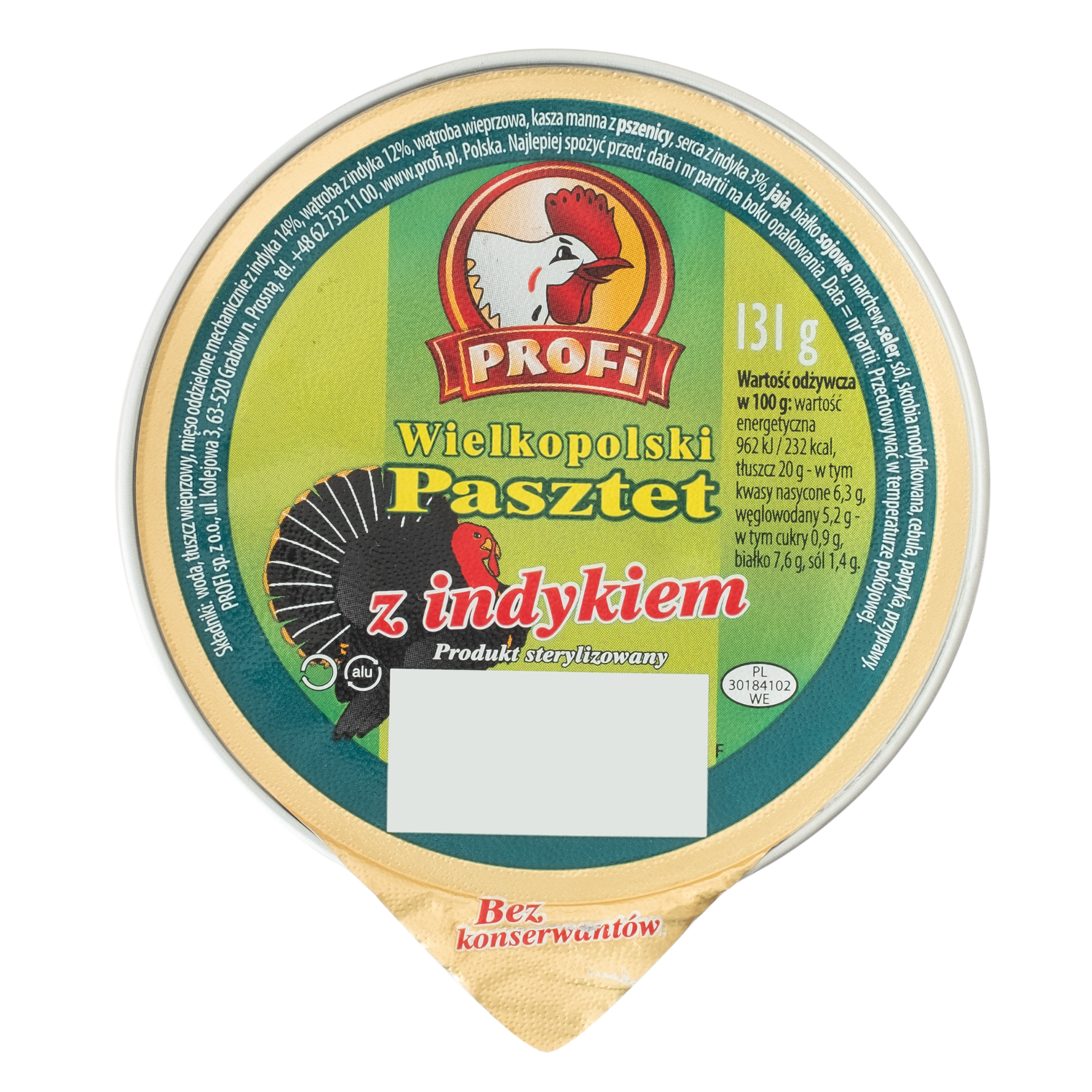 Profi Pate kalkoen