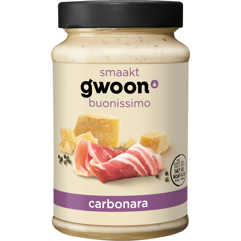 G'woon pastasaus carbonara