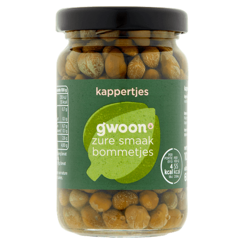 Foto van G'woon Kappertjes op witte achtergrond