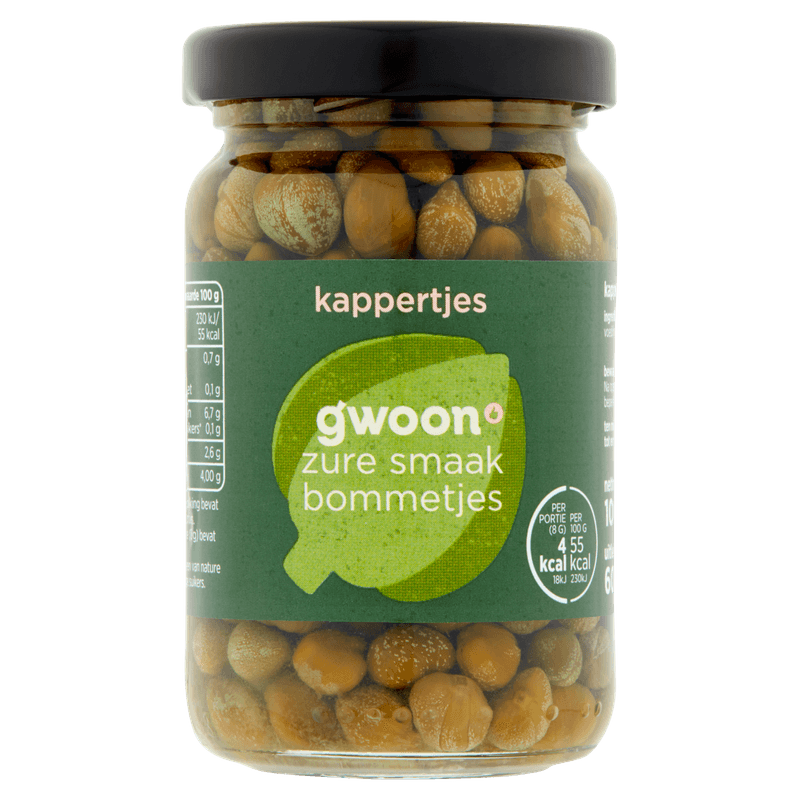 G'woon kappertjes 100gr