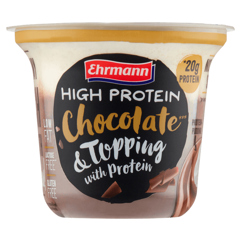 Ehrmann High Protein Chocolate & Topping with Protein 200 g