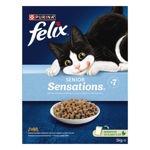 Foto van Felix Kattenvoer sensations senior op witte achtergrond