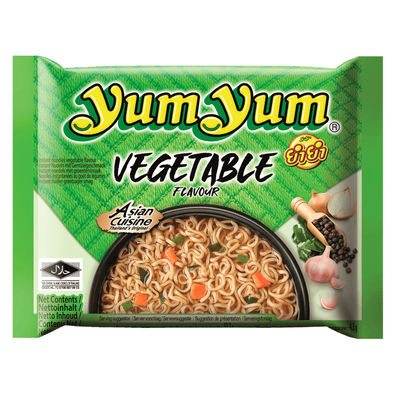 Yum Yum Noodlesoep groenten