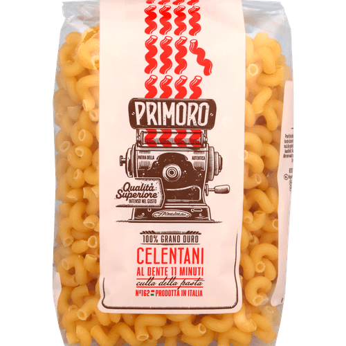 Foto van Primoro Pasta celentani op witte achtergrond