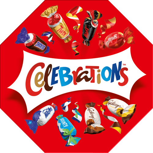 Foto van Mars Celebrations op witte achtergrond