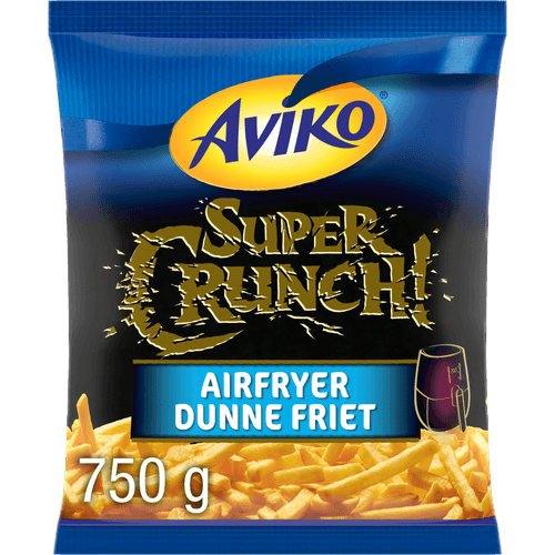Foto van Aviko Dunne Friet Supercrunch Airfryer op witte achtergrond