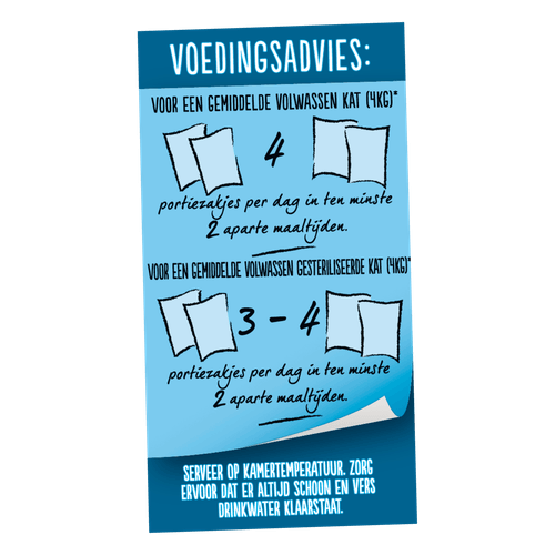 Foto van Felix Kattenvoer gevogelte selectie saus op witte achtergrond