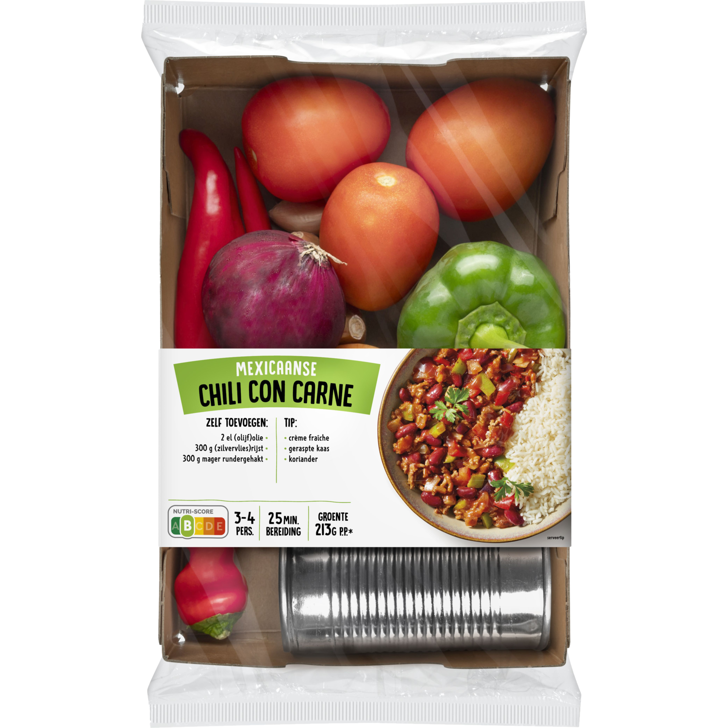 Verspakket chili con carne