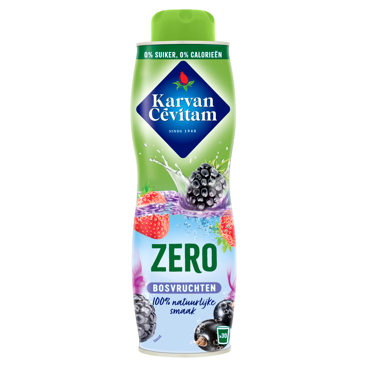 Karvan Cevitam Limonadesiroop bosvruchten 0%