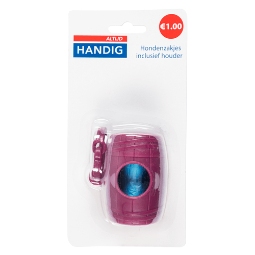 Foto van Altijd handig Hondenzakjes houder op witte achtergrond