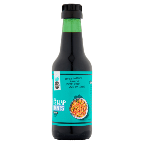 Foto van Sum & Sam Ketjap manis op witte achtergrond