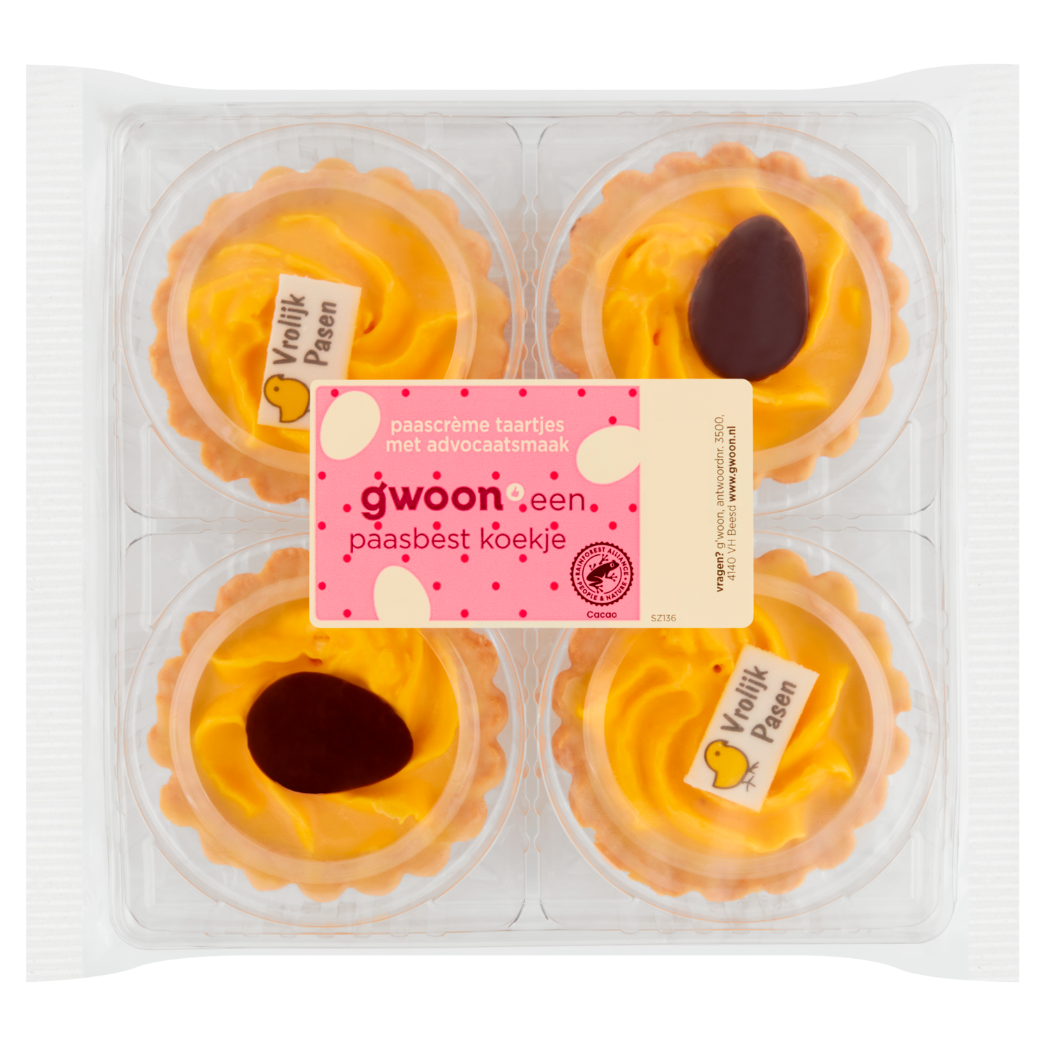 G'woon Paas cremetaartjes