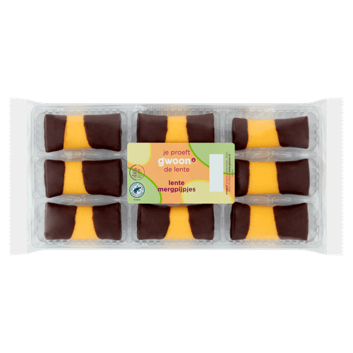 Foto van G'woon Lente mergpijpjes op witte achtergrond