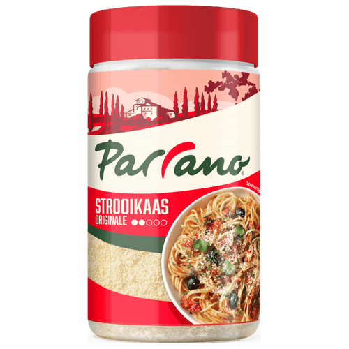 Foto van Parrano Strooikaas op witte achtergrond