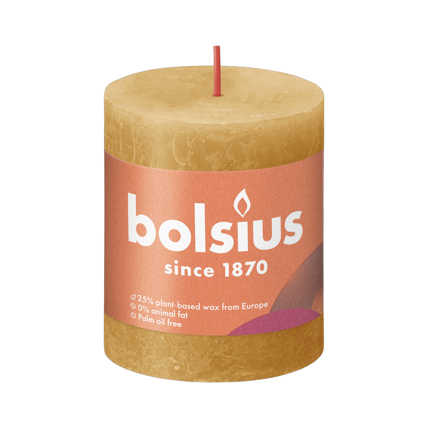 Bolsius Kaars rustiek honey comb