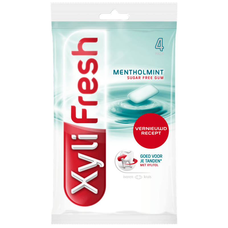Xylifresh Mentholmint 4 stuks