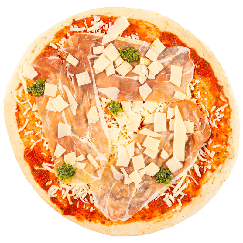 Deka's keuken Pizza crudo