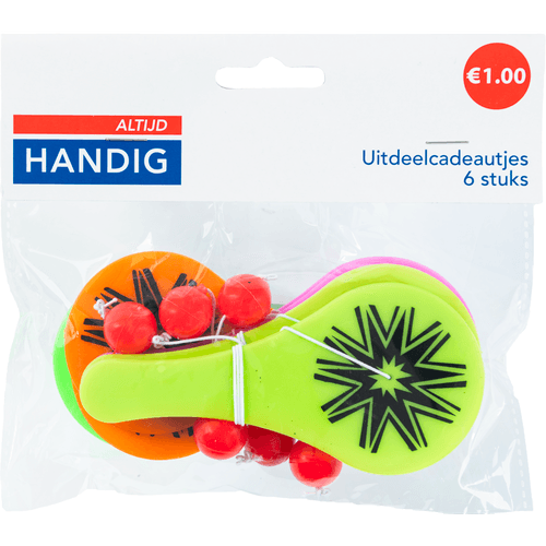 Foto van Altijd handig Uitdeelcadeautjes op witte achtergrond