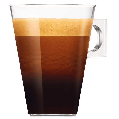 Foto van Nescafé Dolce gusto lungo décafé op witte achtergrond