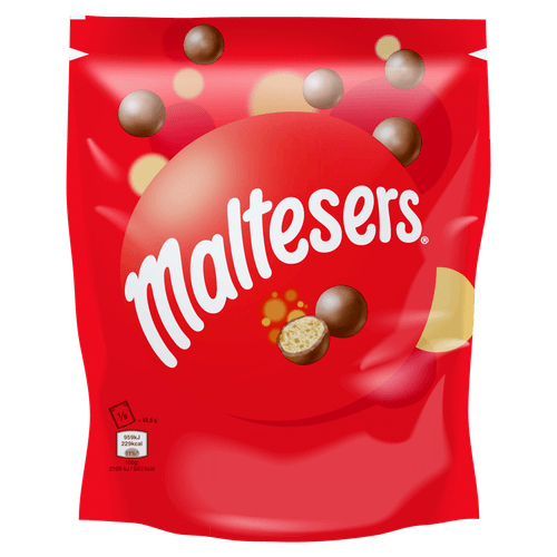 Foto van Mars Maltesers op witte achtergrond