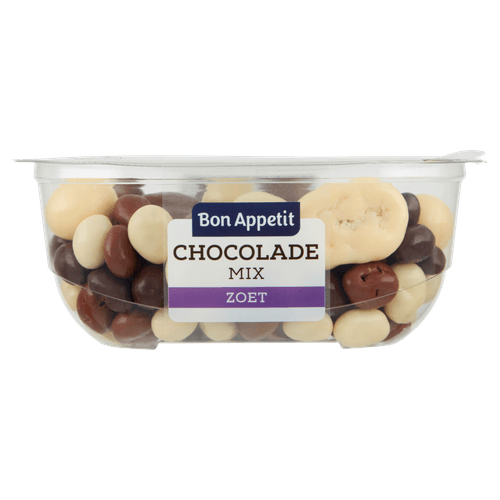 Foto van Bon Appetit Chocolade mix op witte achtergrond