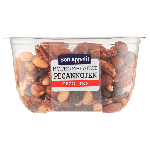 Foto van Bon Appetit Notenmelange pecan gezouten op witte achtergrond