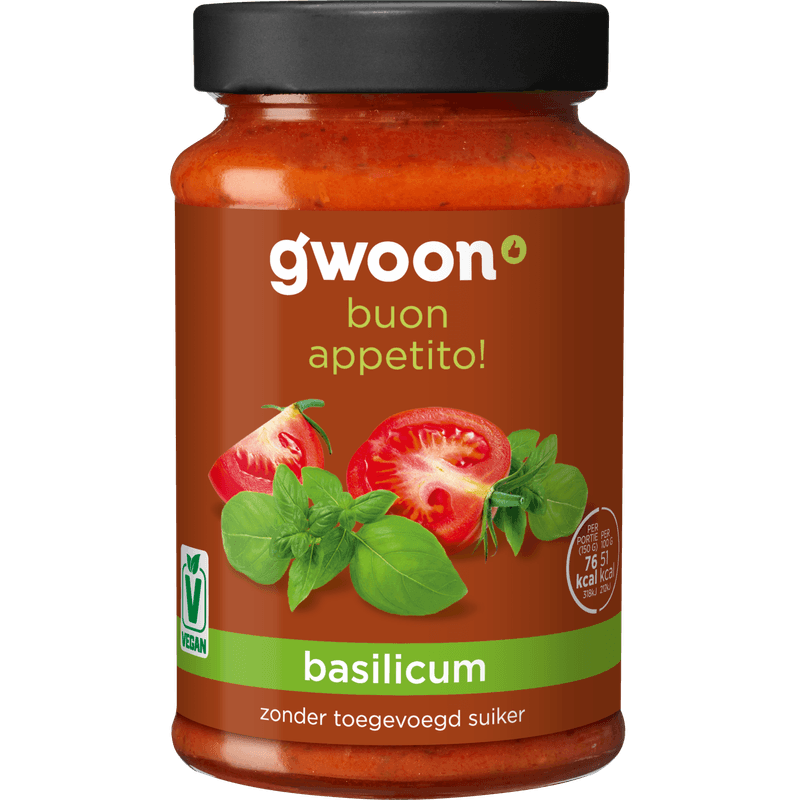 G'woon pastasaus basilicum