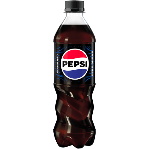 Foto van Pepsi Zero op witte achtergrond