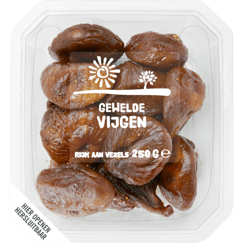 Foto van Vijgen zonder pit ready to eat op witte achtergrond