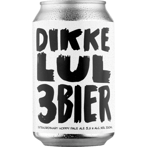 Foto van Uiltje Dikke lul 3 bier op witte achtergrond