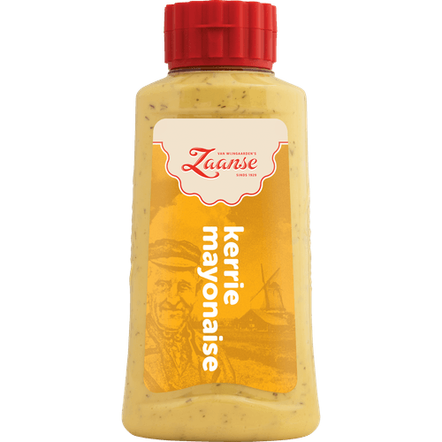 Foto van Van Wijngaarden's Mayonaise kerrie op witte achtergrond