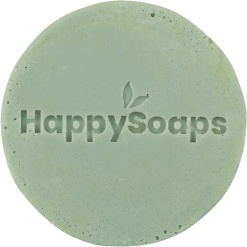 Foto van Happysoaps Conditioner bar aloe vera love op witte achtergrond