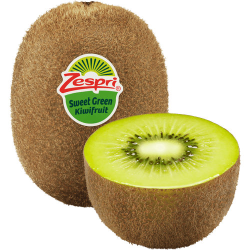 Foto van Zespri kiwi green los griekenland op witte achtergrond