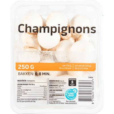 Champignons 250 g