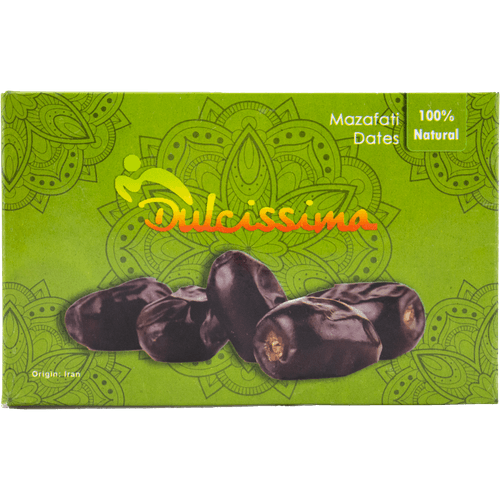 Foto van Dulcissima Dadels op witte achtergrond