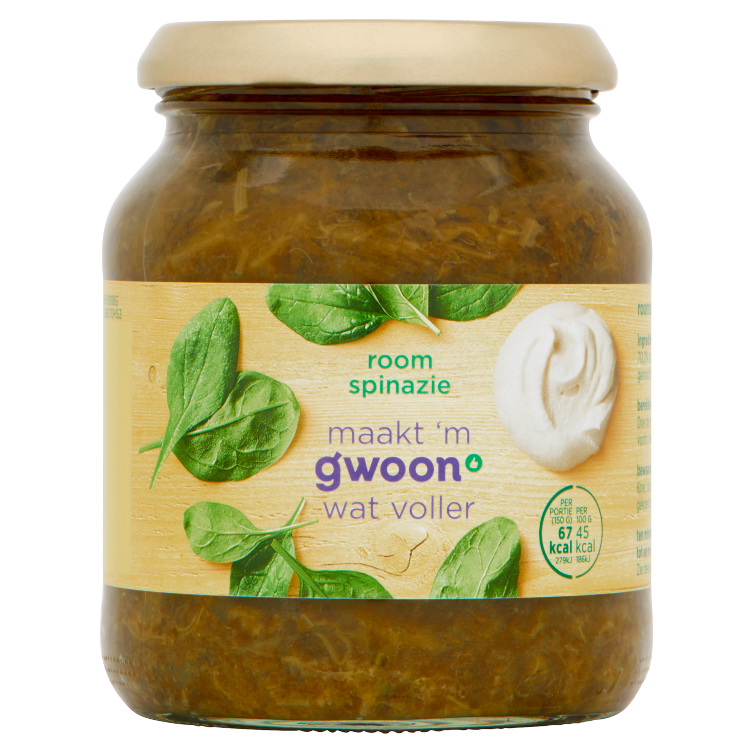 G'woon Roomspinazie
