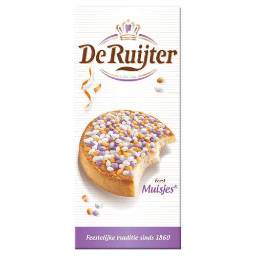 Foto van De Ruijter Feestmuisjes op witte achtergrond