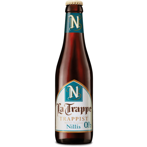 Foto van La Trappe Nillis 0.0% op witte achtergrond