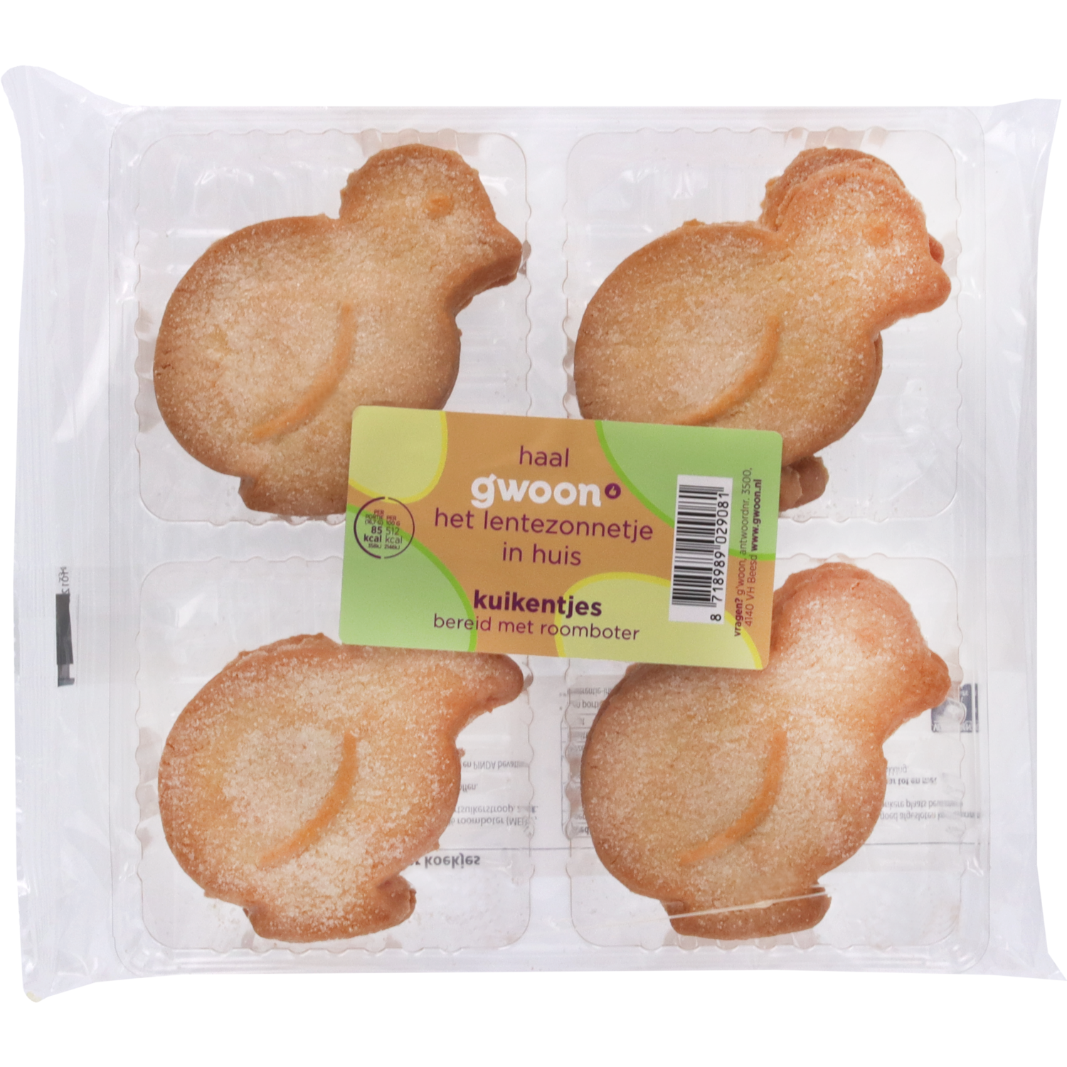 G'woon Roomboterkuikentjes
