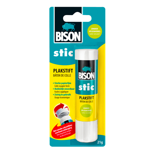 Foto van Bison Plakstift 21gram op witte achtergrond