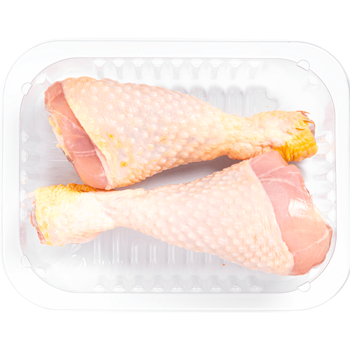 Foto van DekaVers Kipdrumsticks op witte achtergrond