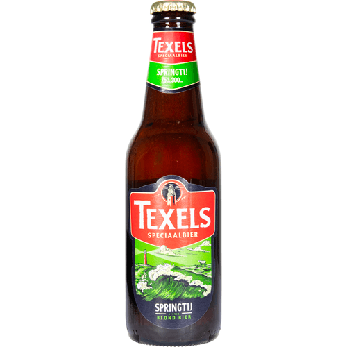 Foto van Texels Springtij op witte achtergrond