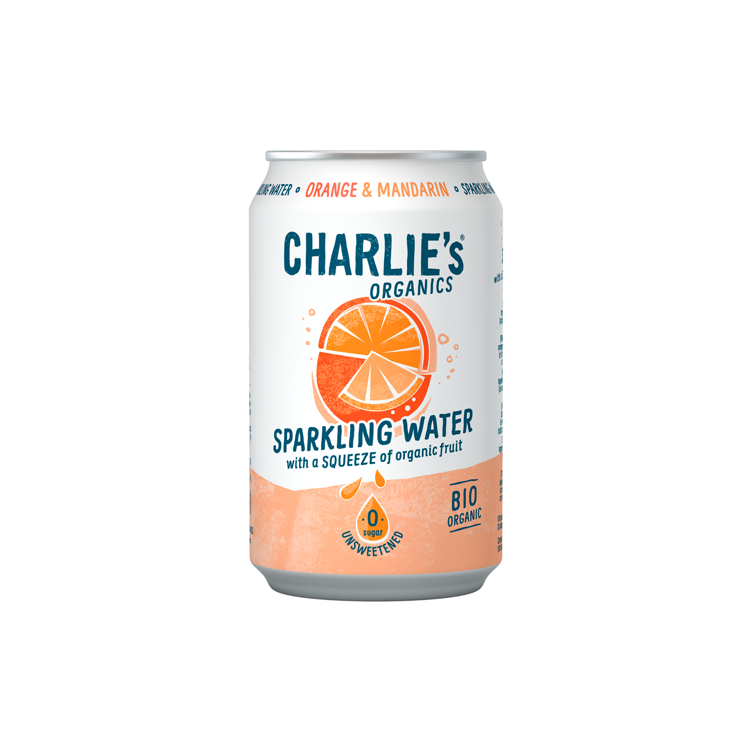 Charlie's Sparkling water orange mandarin