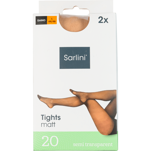 Foto van Panty 20 denier mousse daino 44/46 op witte achtergrond