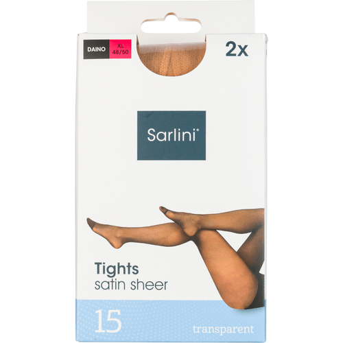 Foto van Panty 15 denier lycra daino 48/50 op witte achtergrond